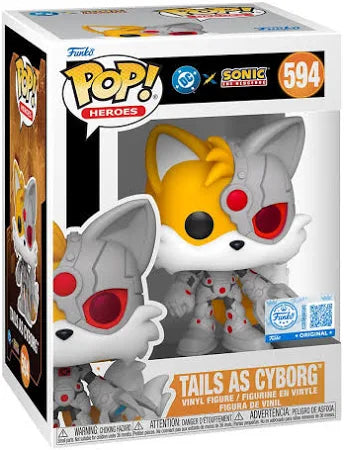 Sonic the Hedgehog Funko Pop! Tails as Cyborg #594 Target Exclusive