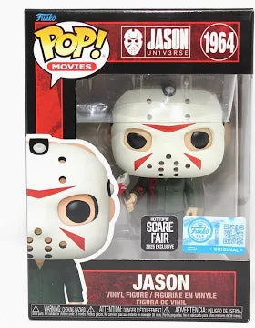 Friday the 13th Pop! Jason with Ax #1964  Funko Scare Fair Exclusive Hot topic
