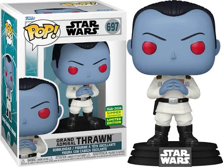FUNKO POP!  Star Wars : Grand Admiral Thrawn #697 2024 Summer exclusive
