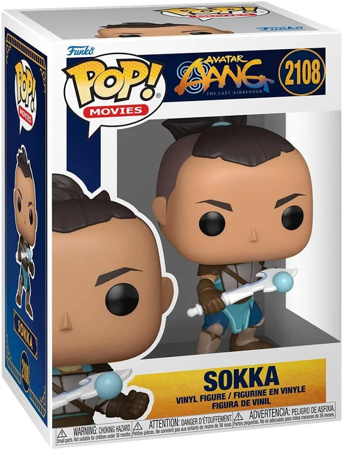 Avatar the last Air Bender Nickelodeon Funko Pop! 2026 Sokka #2108