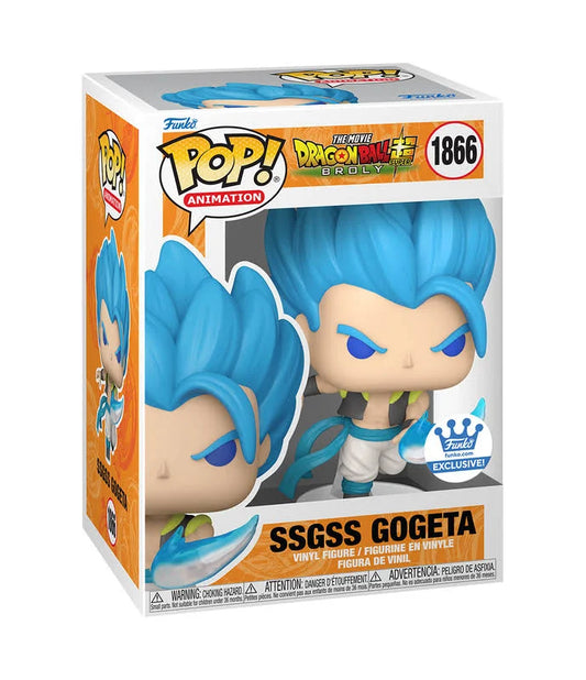 Dragon Ball z Super Broly Funko Pop! SSGSS Gogeta #1866 Funko Store Exclusive