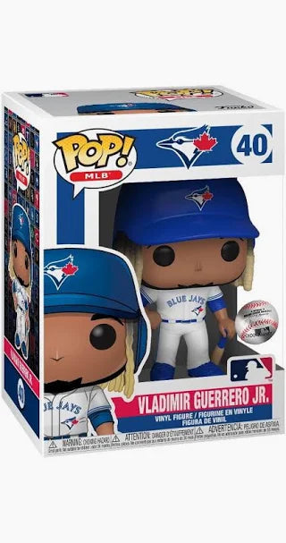 MLB Pop! Toronto Blue Jays Vladimir Guerrero Jr #40 ( White Jersey)