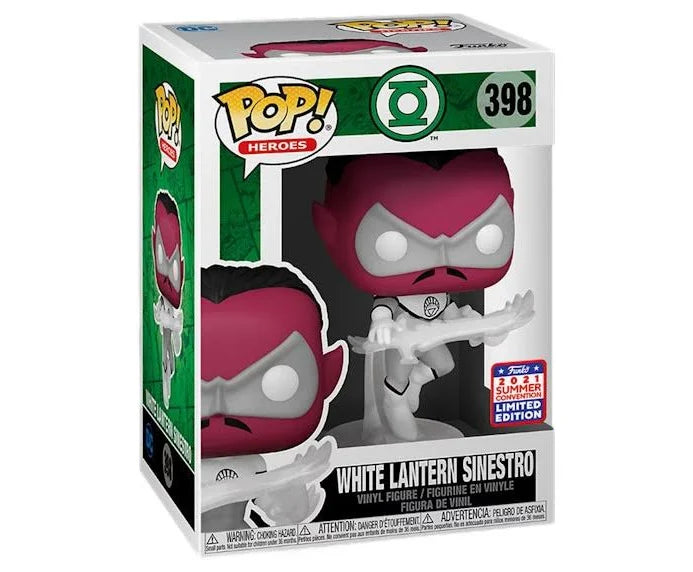 Funko Pop! DC Comics: Green Lantern : White Lantern Sinestro #398 2021 summer Exclusive