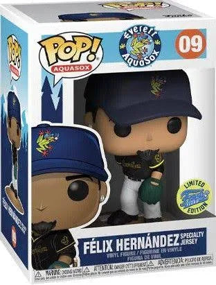 Funko Pop! Everett Aquasox Félix Hernandez specialty Jersey #09 Exclusive