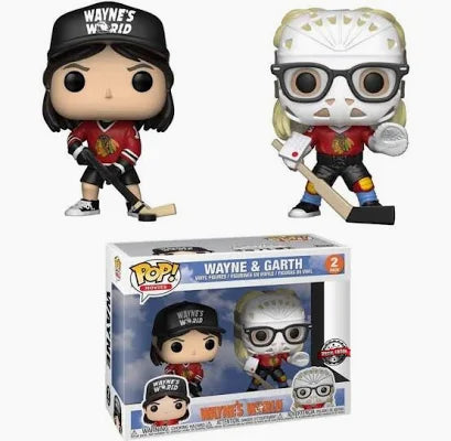 Funko Pop Movies! Wayne's World:  Wayne & Garth 2 pack Shared Exclusive