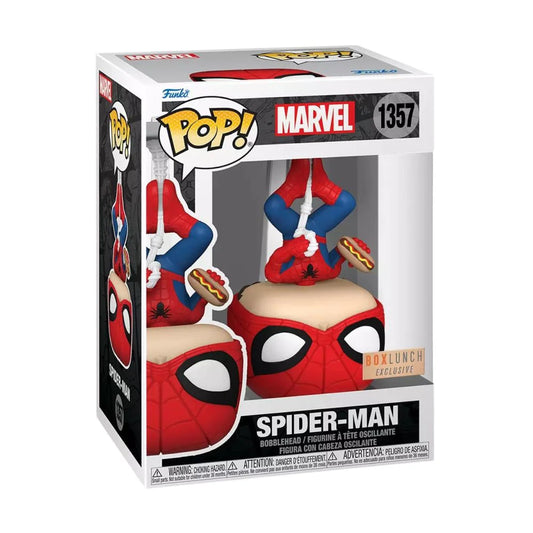 Spider-Man with Hotdog Funko pop Box Lunch Exclusive