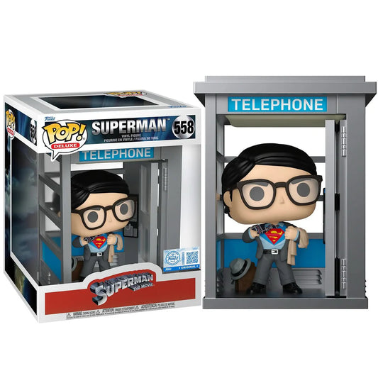 Funko Pop Dc Comics : Superman The Movie : Superman #558 Exclusive Deluxe